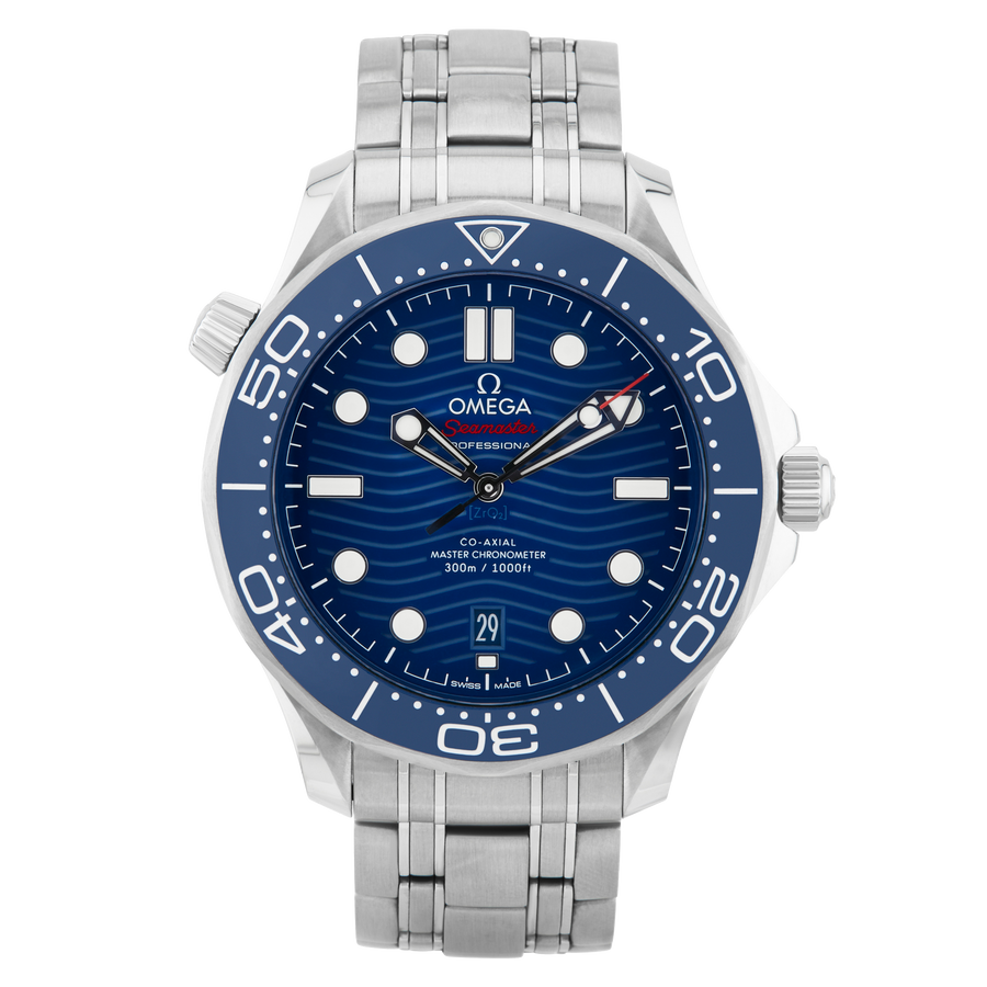 OMEGA Seamaster Diver 300m 42mm Blue Dial Bracelet Watch (2024)