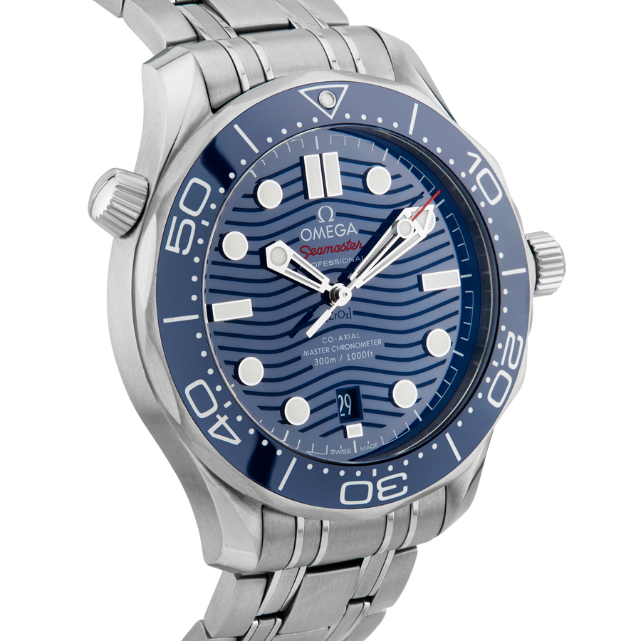 OMEGA Seamaster Diver 300m 42mm Blue Dial Bracelet Watch (2024)