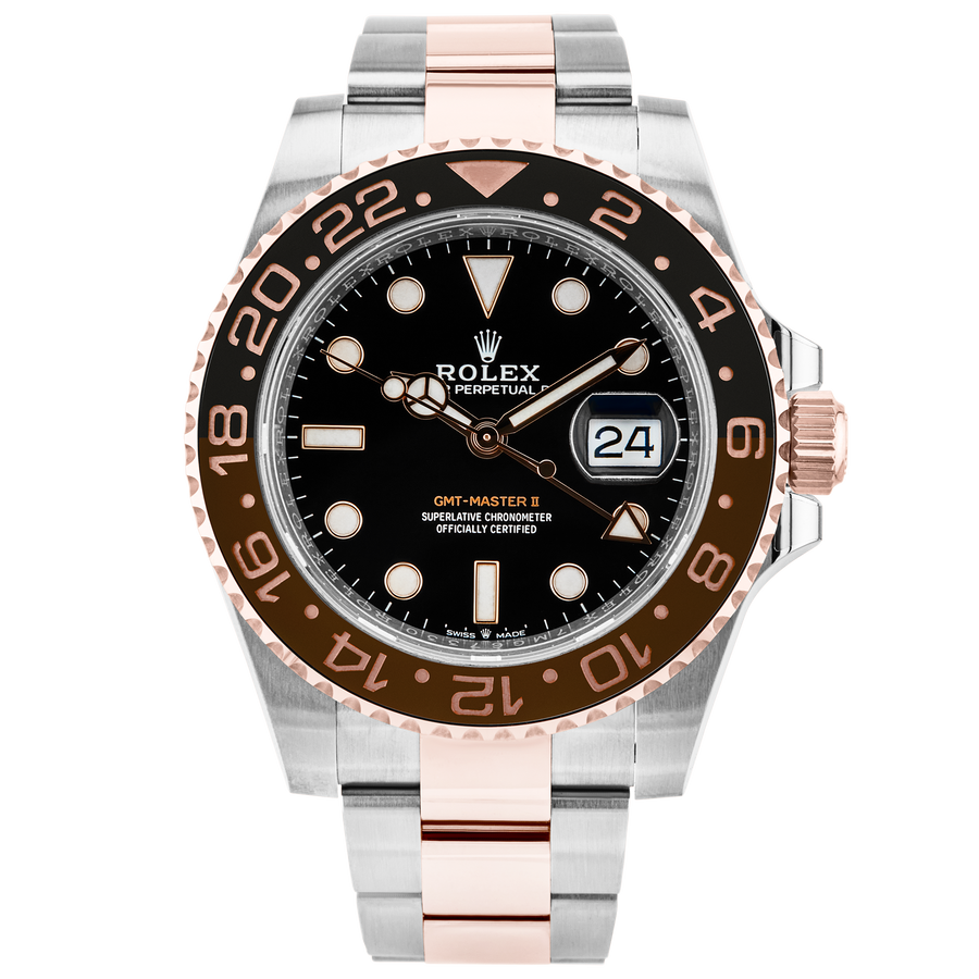 Rolex GMT-Master II 40mm Two-Tone 'Root Beer' Bracelet Watch (2021)