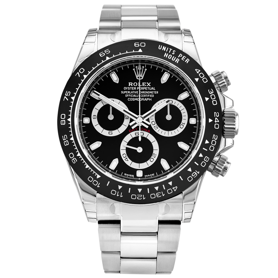 Rolex Daytona 40mm Black Dial Men's Bracelet Watch (2020)