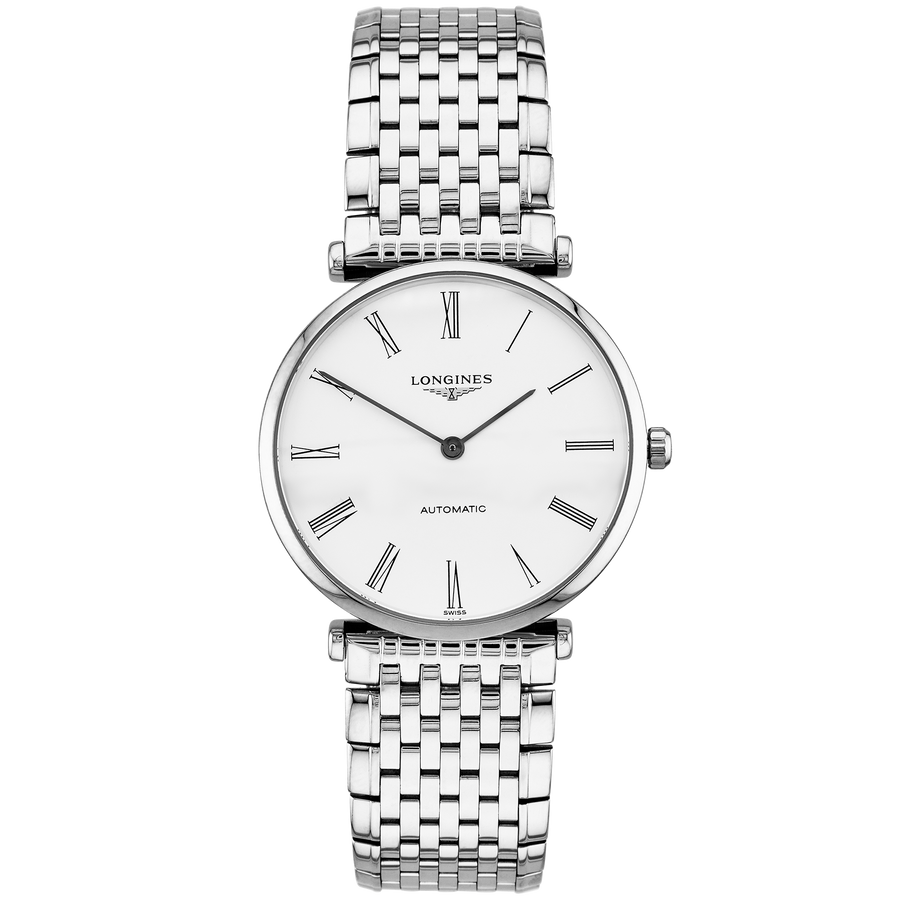 Longines La Grande Classique 36mm White Dial Bracelet Watch (2021)