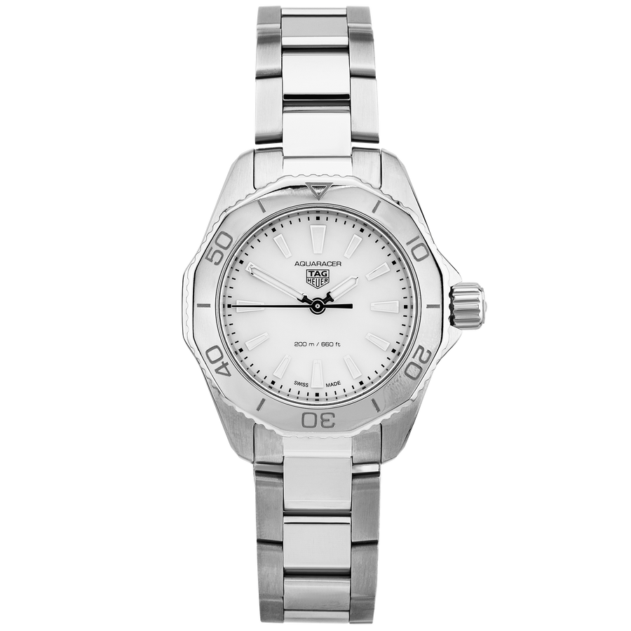 TAG Heuer Aquaracer 30mm White Mother of Pearl Dial Watch