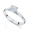 Platinum GIA Certificated Cushion Cut Diamond Engagement Ring