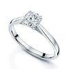 Platinum GIA Certificated Round Brilliant Cut Solitaire Ring