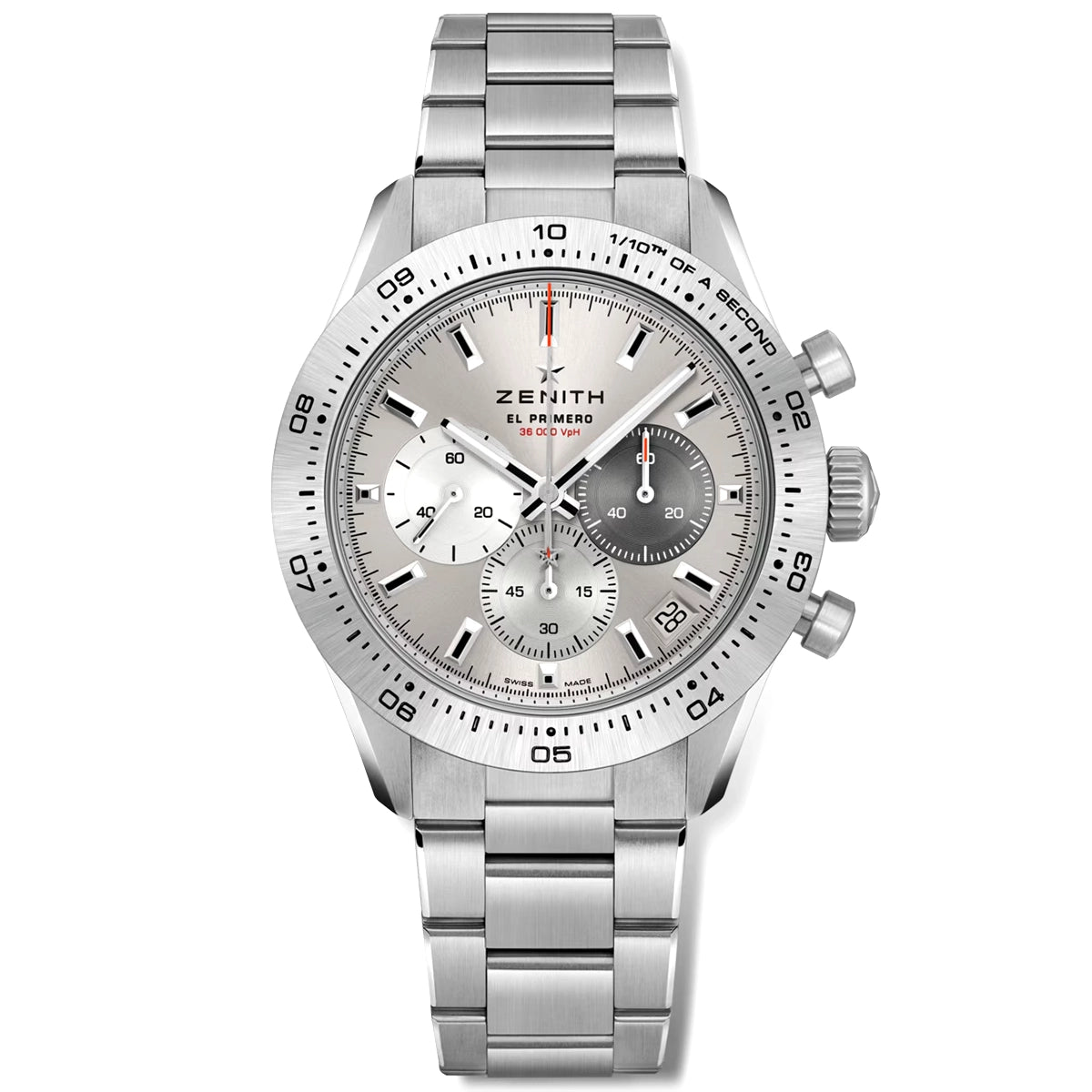 Zenith CHRONOMASTER Sport El Primero 41mm Titanium Bracelet Watch - Berry's Jewellers