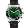 Breitling Superocean Heritage Chronograph 44mm Green Dial Strap Watch - Berry's Jewellers