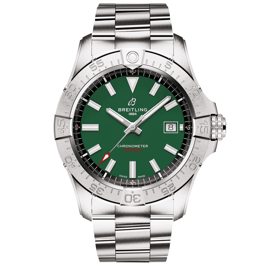 Avenger 42mm Green Dial Automatic Bracelet Watch