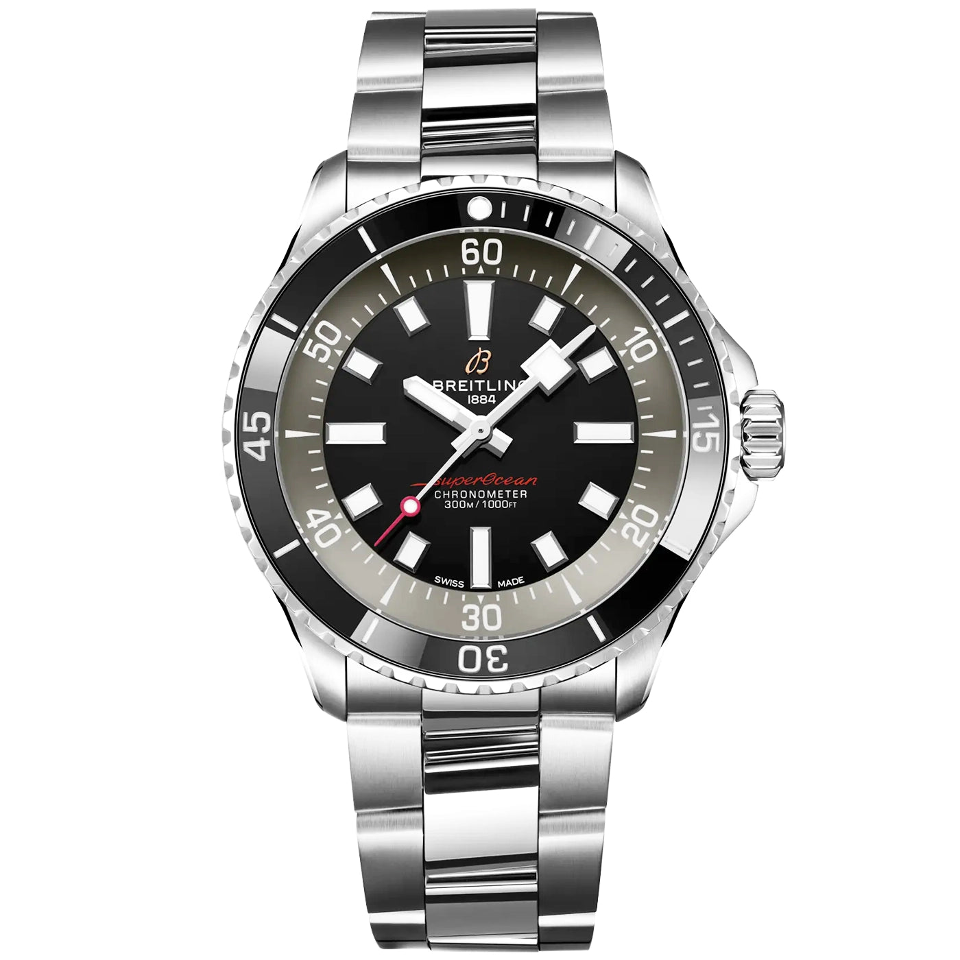 Superocean UK Edition 42mm Automatic Mens Bracelet Watch