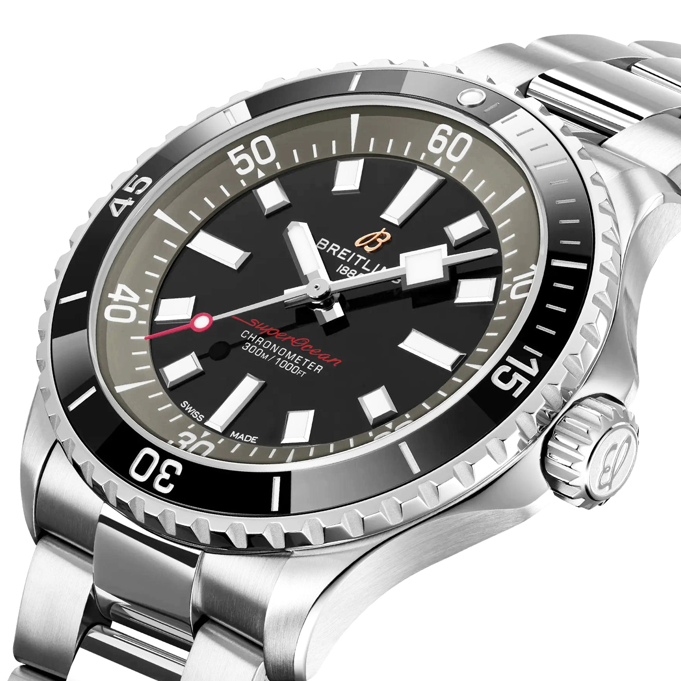 Superocean UK Edition 42mm Automatic Mens Bracelet Watch