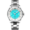 Superocean 36mm Turquoise Dial Ladies Automatic Bracelet Watch