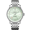 Navitimer 35mm Mint Green Dial Automatic Bracelet Watch