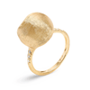 Africa 18ct Yellow Gold Diamond Set Ring