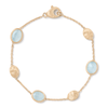 Siviglia 18ct Yellow Gold Aquamarine Bracelet