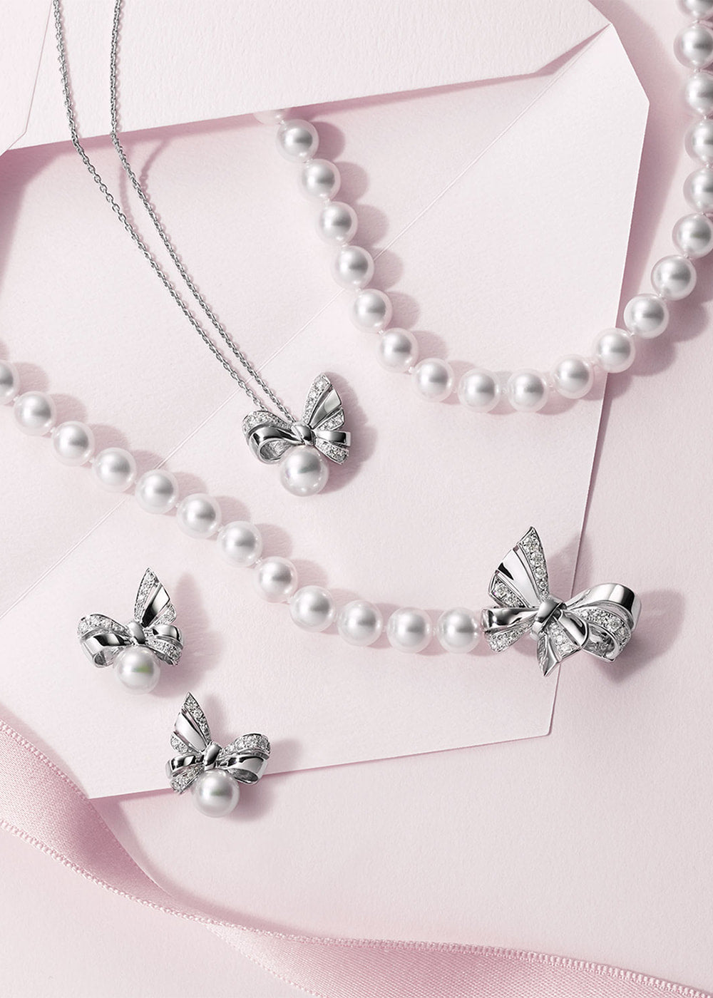 Mikimoto hot sale pink pearls