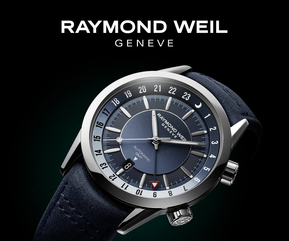 Raymond Weil Freelancer 34.5 mm Watch in Green Dial