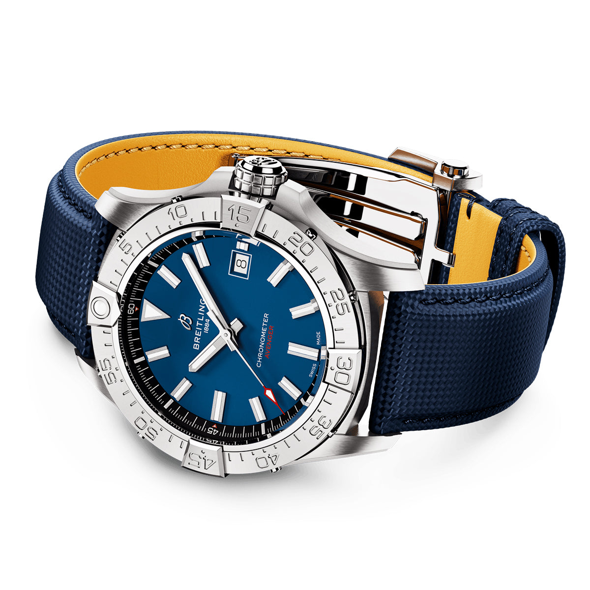 Avenger 42mm Blue Dial Automatic Strap Watch