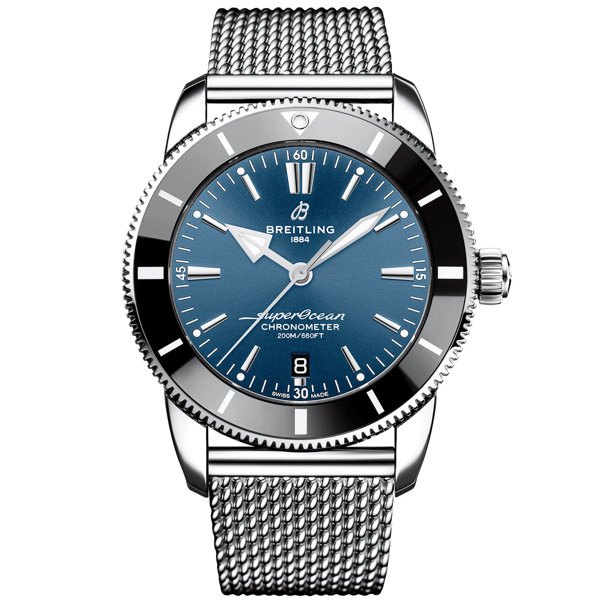 Superocean Heritage 44mm UK Limited Edition Men's Bracelet Watch