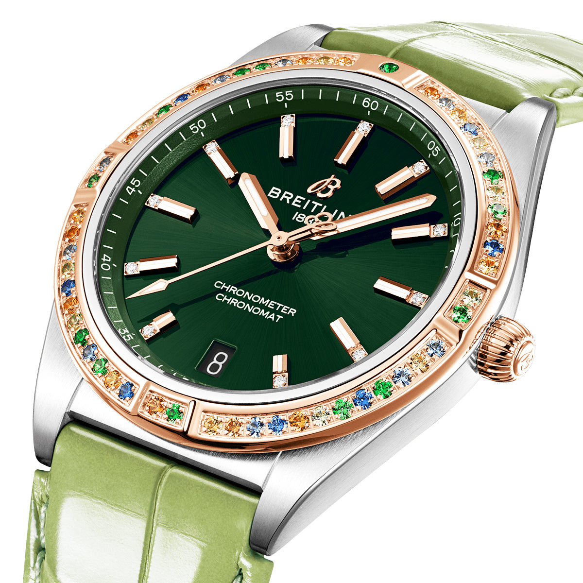 Breitling chronomat 2025 green dial