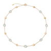 Siviglia 18ct Yellow Gold Aquamarine Necklace