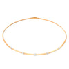 18ct Yellow And White Gold Masai Diamond Set Necklace