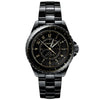 J12 COUTURE 38mm Black/Gold Dial Ceramic Bracelet Watch