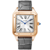 Cartier Santos-Dumont Extra Large 18ct Rose Gold Strap Watch - Berry's Jewellers