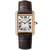 Cartier Tank Louis Cartier 18ct Rose Gold Large Model Leather Strap Watch - Berry's Jewellers