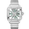 Cartier Santos de Cartier Large Skeleton/Green Dial Men's Watch - Berry's Jewellers