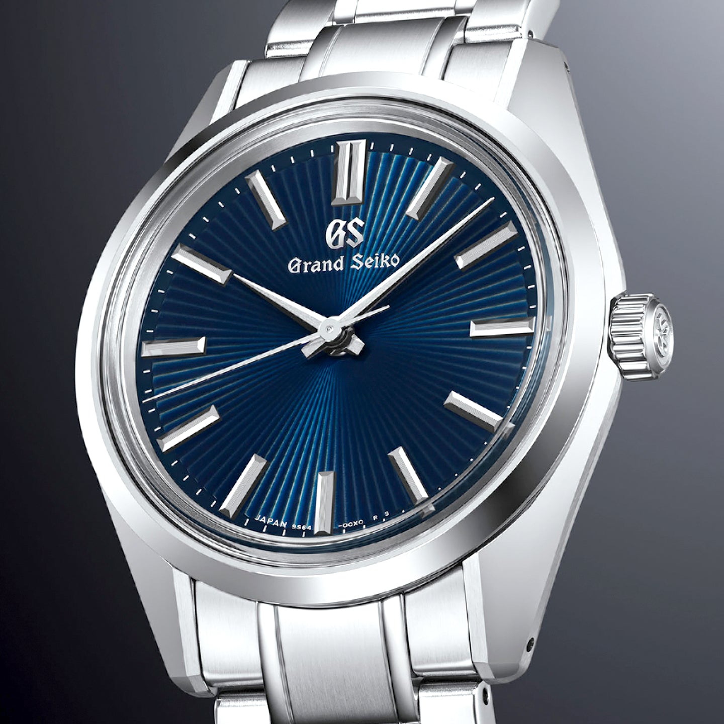 Grand Seiko Heritage 36.5mm Blue Sunray Dial Watch SBGW299