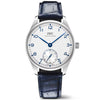 Portugieser 40mm Silver/Blue Dial Men's Automatic Strap Watch