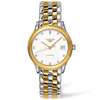 Flagship Steel and Yellow Gold 38.5 mm PVD Silver Dial Automatic Bracelet Watch