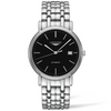 Prescence Steel 38mm Steel and Black  Dial Automatic Bracelet Watch