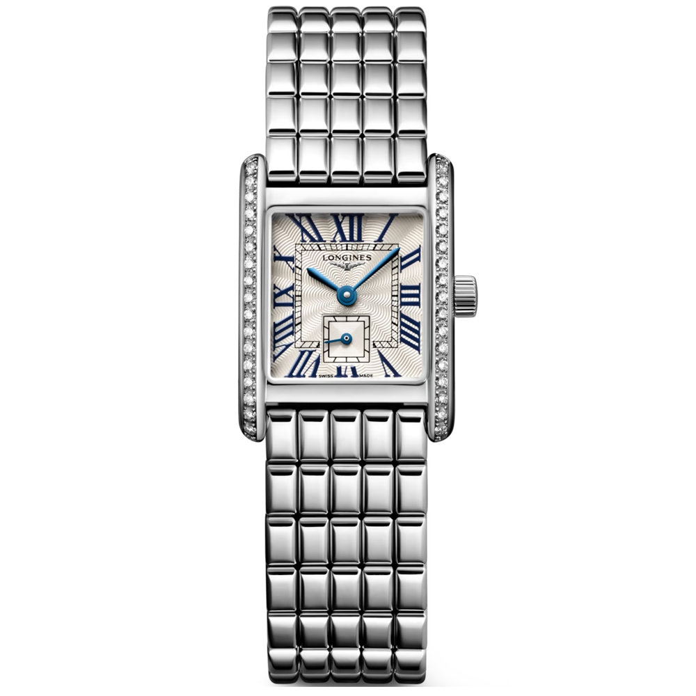 Mini DolceVita Steel Ladies Diamond Bezel Bracelet Watch