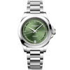 Conquest 34mm Green Diamond Dial Automatic Bracelet Watch