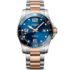 HydroConquest 41mm Two-Tone Blue Dial Men's Bracelet Watch