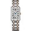 DolceVita 20.8mm x 32mm Two-Tone Silver Dial Ladies Bracelet Watch