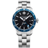 Baume & Mercier Clifton Club 42mm Black Dial Automatic GMT Bracelet Watch - Berry's Jewellers