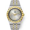 TUDOR Royal 34mm Two-Tone Silver Diamond Dial Automatic Bracelet Watch - Berry's Jewellers