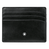 Meisterstuck Pocket Card Holder 6cc in Black Leather