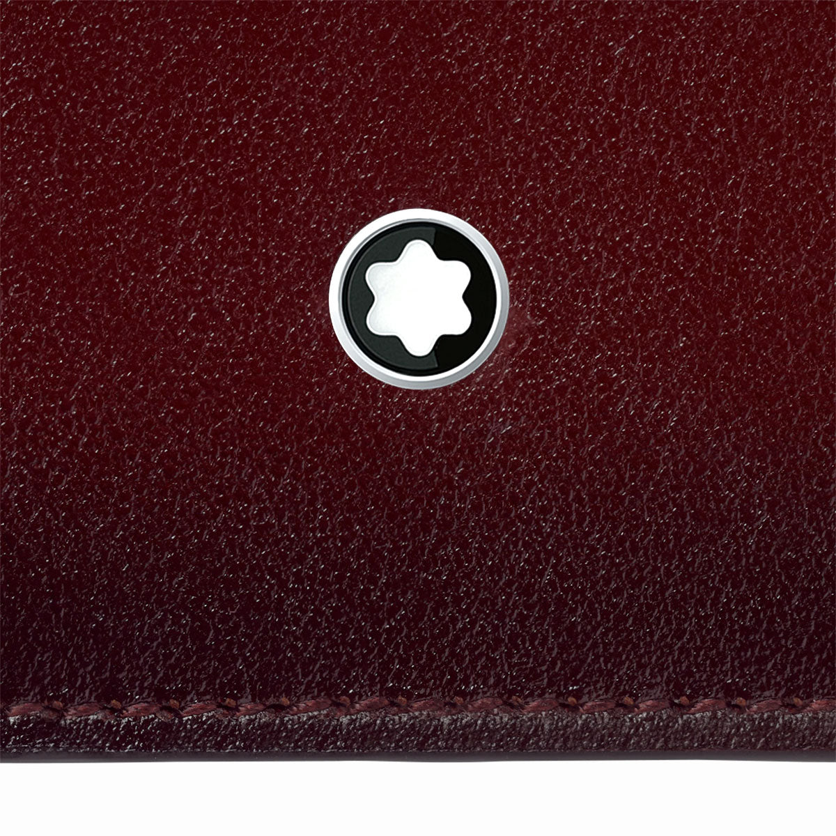 Meisterstuck Card Holder 6cc in Sfumato Burgundy Leather