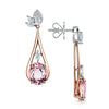 Berry's 18ct Rose & White Gold Pink Tourmaline Jewellery Set - Berry's Jewellers