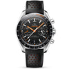 Speedmaster Racing 44.25mm Black Dial Automatic Strap Watch