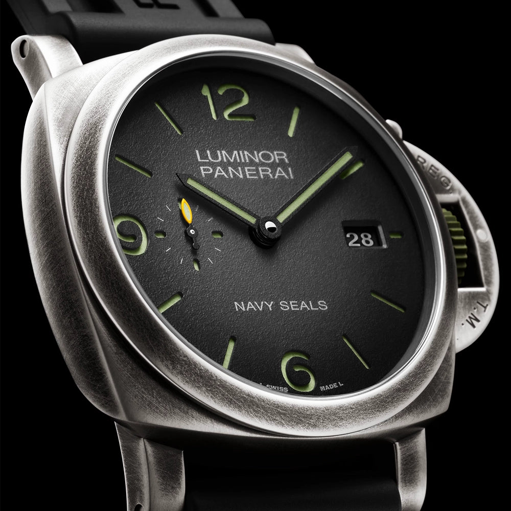 Panerai Luminor Marina 44mm Navy SEALs Edition Automatic Watch - Berry's Jewellers