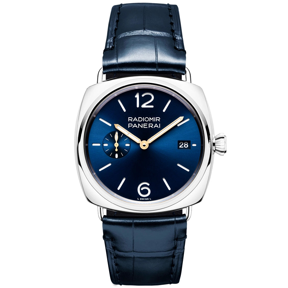 Radiomir Quaranta 40mm Blue Sunray Dial Automatic Watch