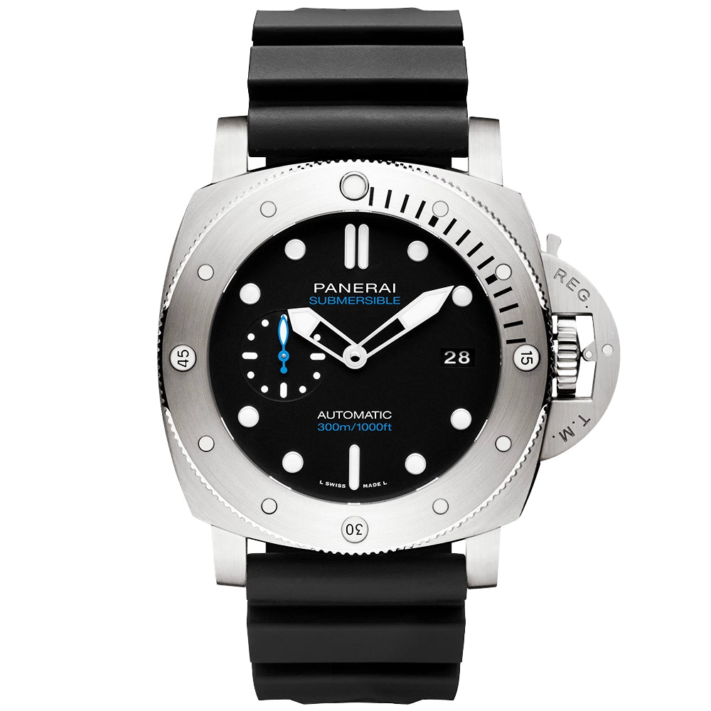 Submersible Titanio 47mm Black Dial Men's Automatic Watch