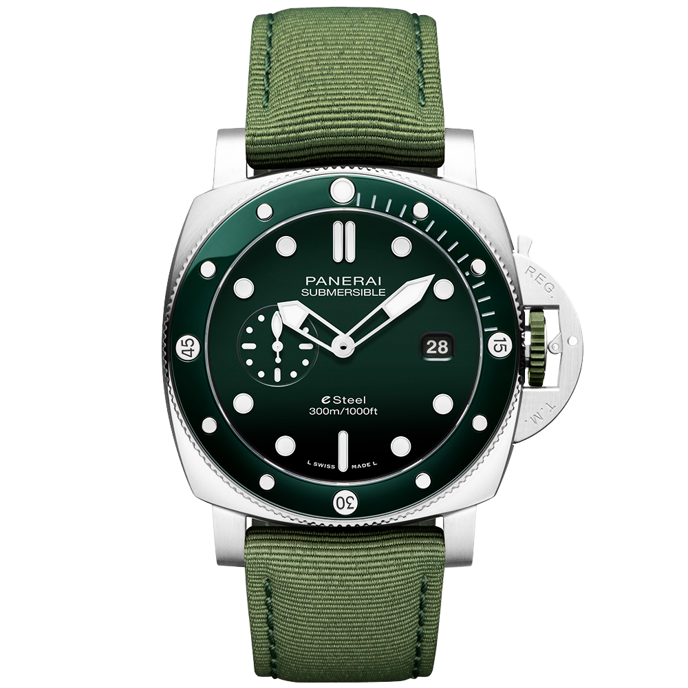 Submersible QuarantaQuattro Verde Smeraldo 44mm Green Dial Watch