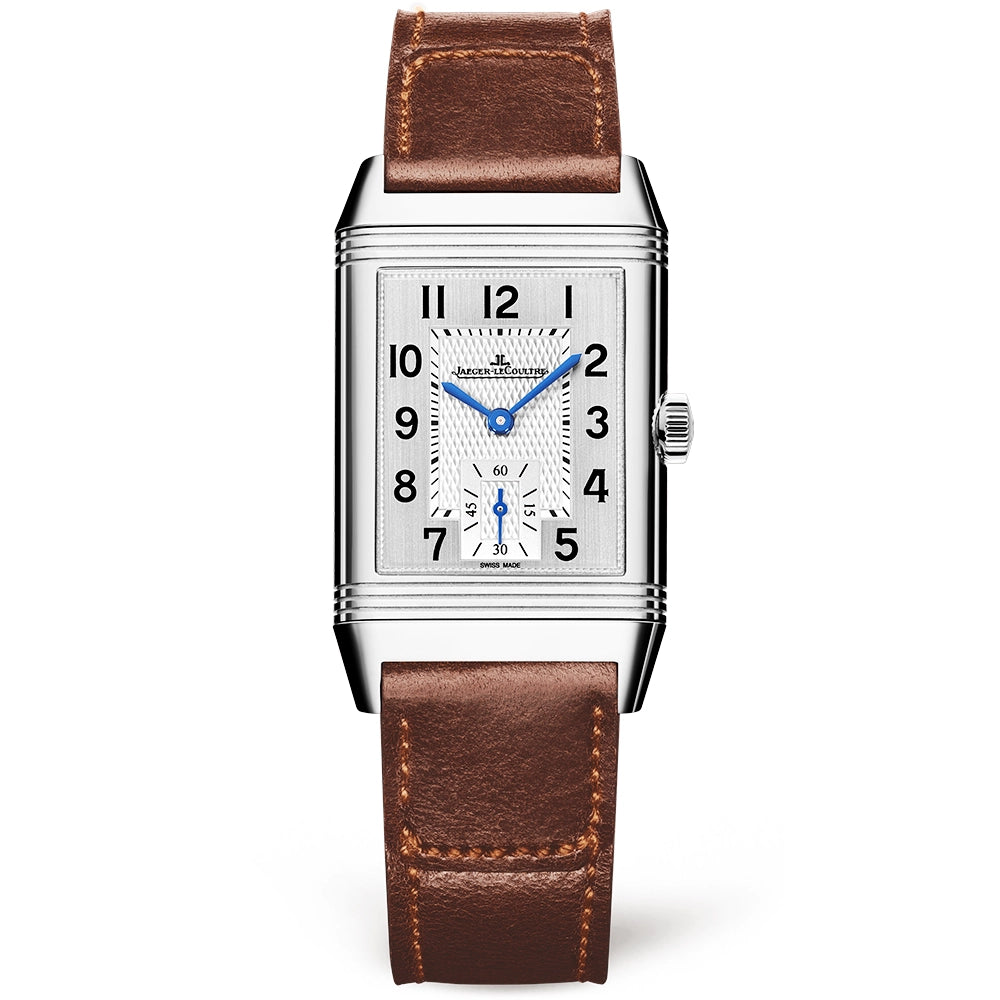 Reverso Classic Monoface Small Seconds Silver Dial Watch