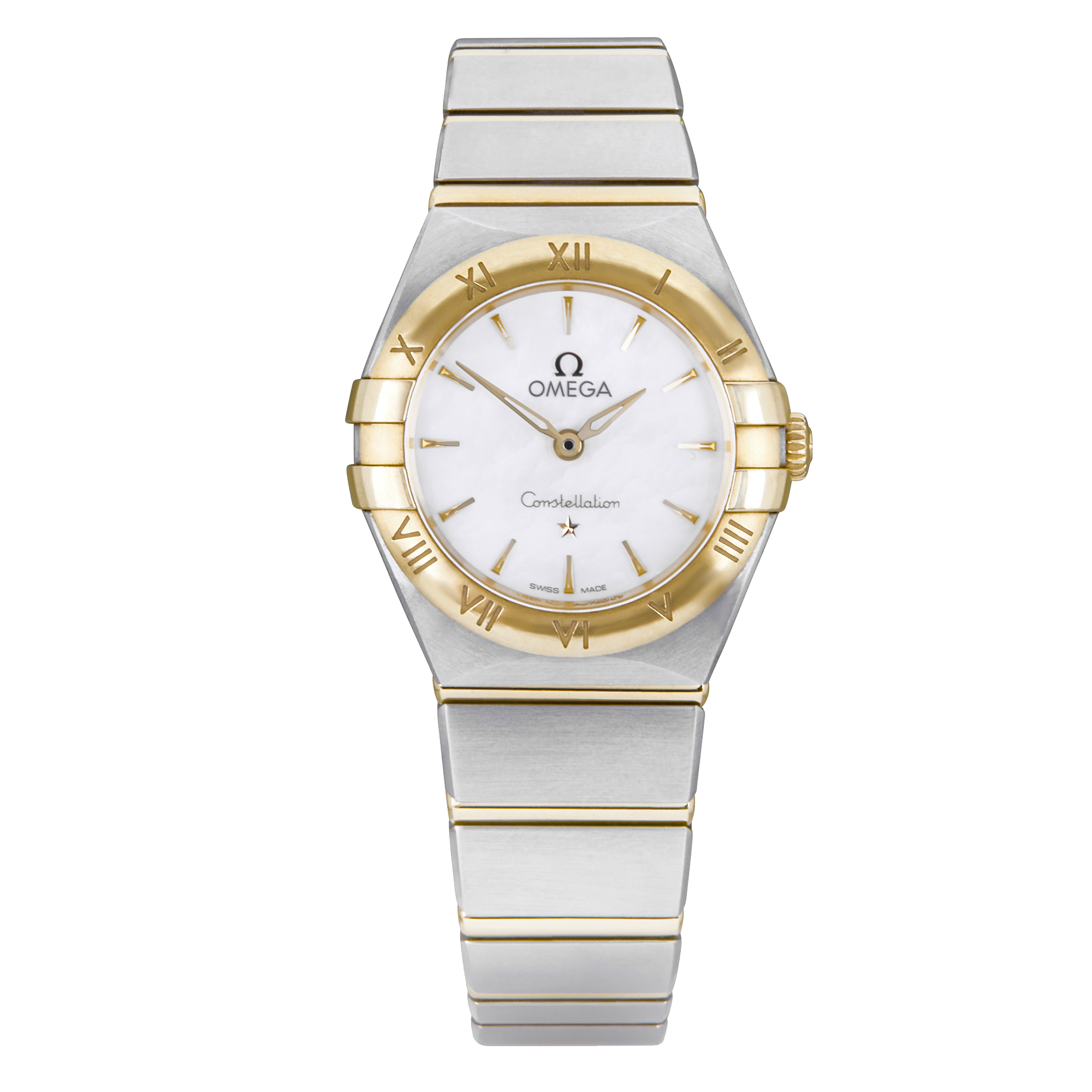 OMEGA Constellation 25mm Two-Tone Ladies Bracelet Watch (2021)