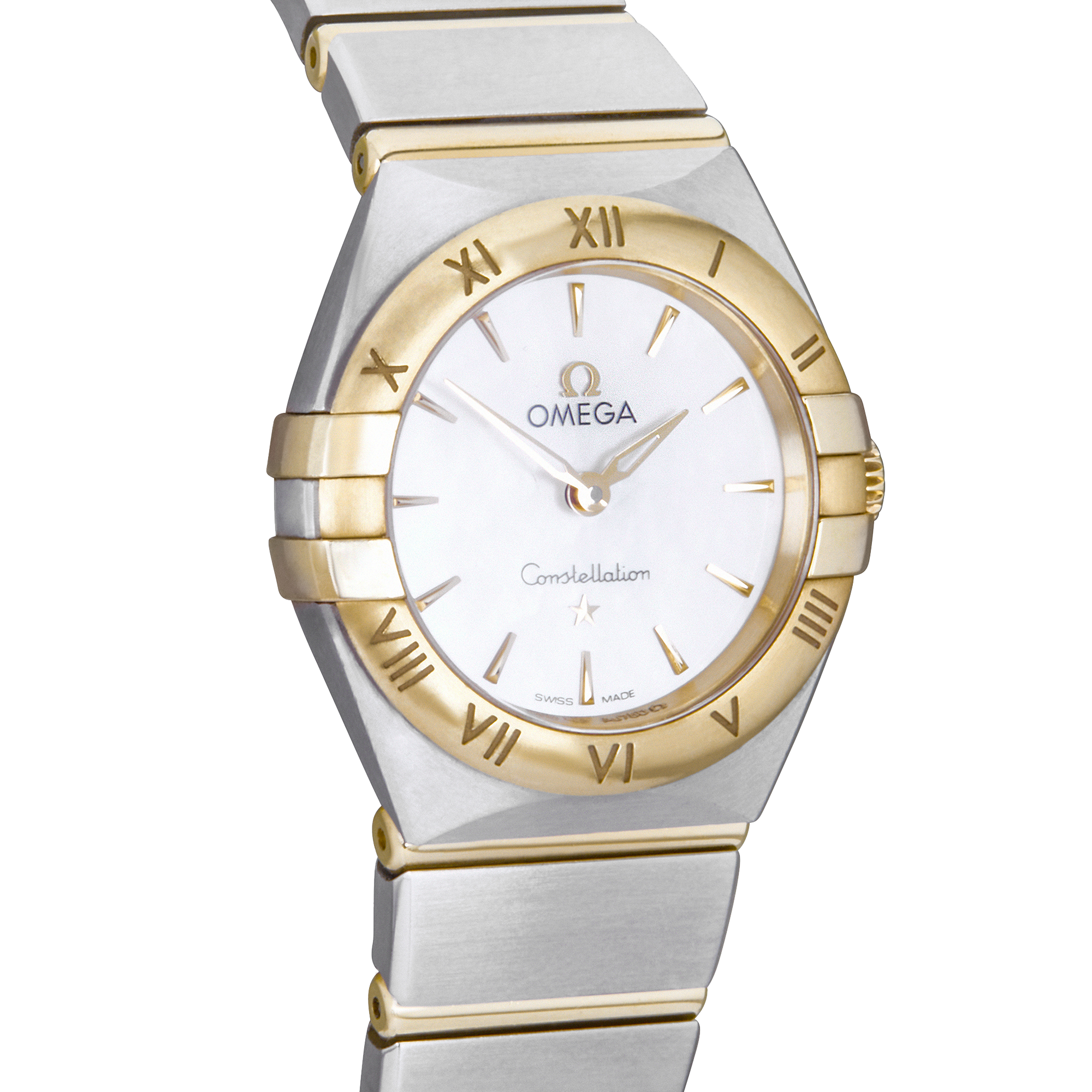 OMEGA Constellation 25mm Two-Tone Ladies Bracelet Watch (2021)