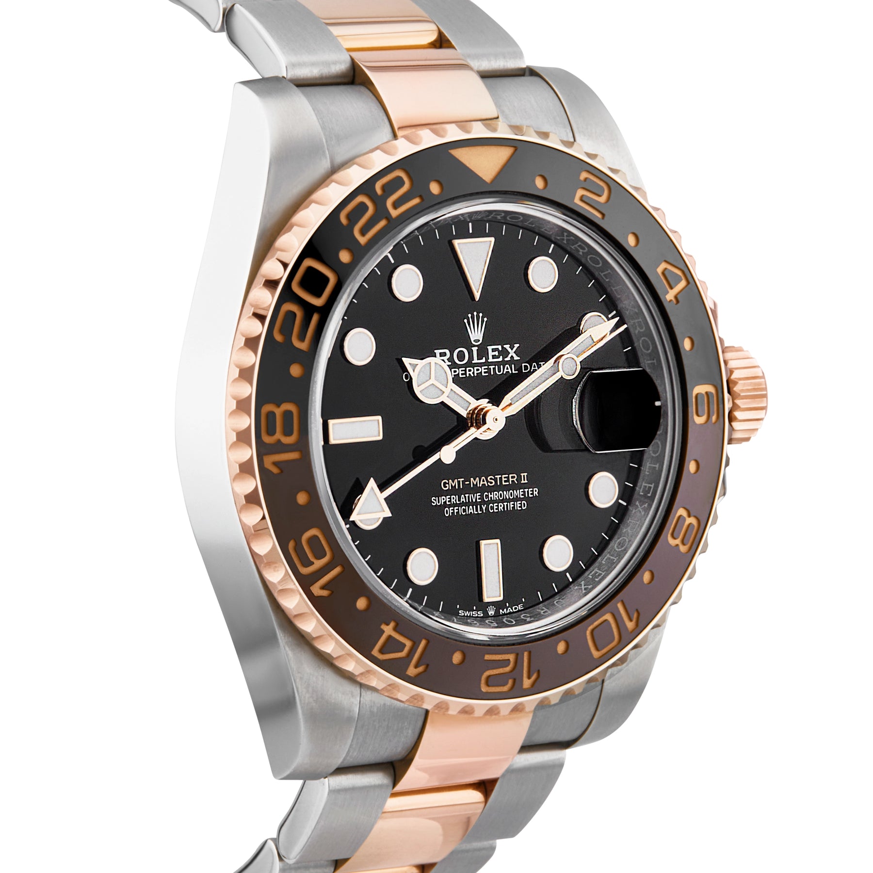 Rolex GMT-Master II 40mm Two-Tone 'Root Beer' Bracelet Watch (2022)